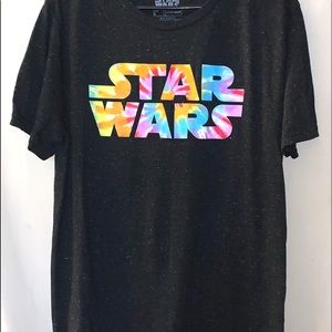 NWOT Star Wars women’s Tee Tie dye size Large